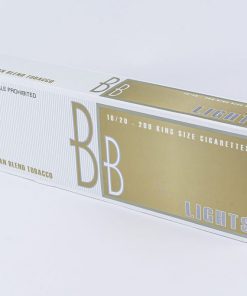 A Carton of BB Lights King Size Cigarettes