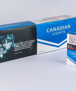 A Carton of Canadian Lights King Size Cigarettes