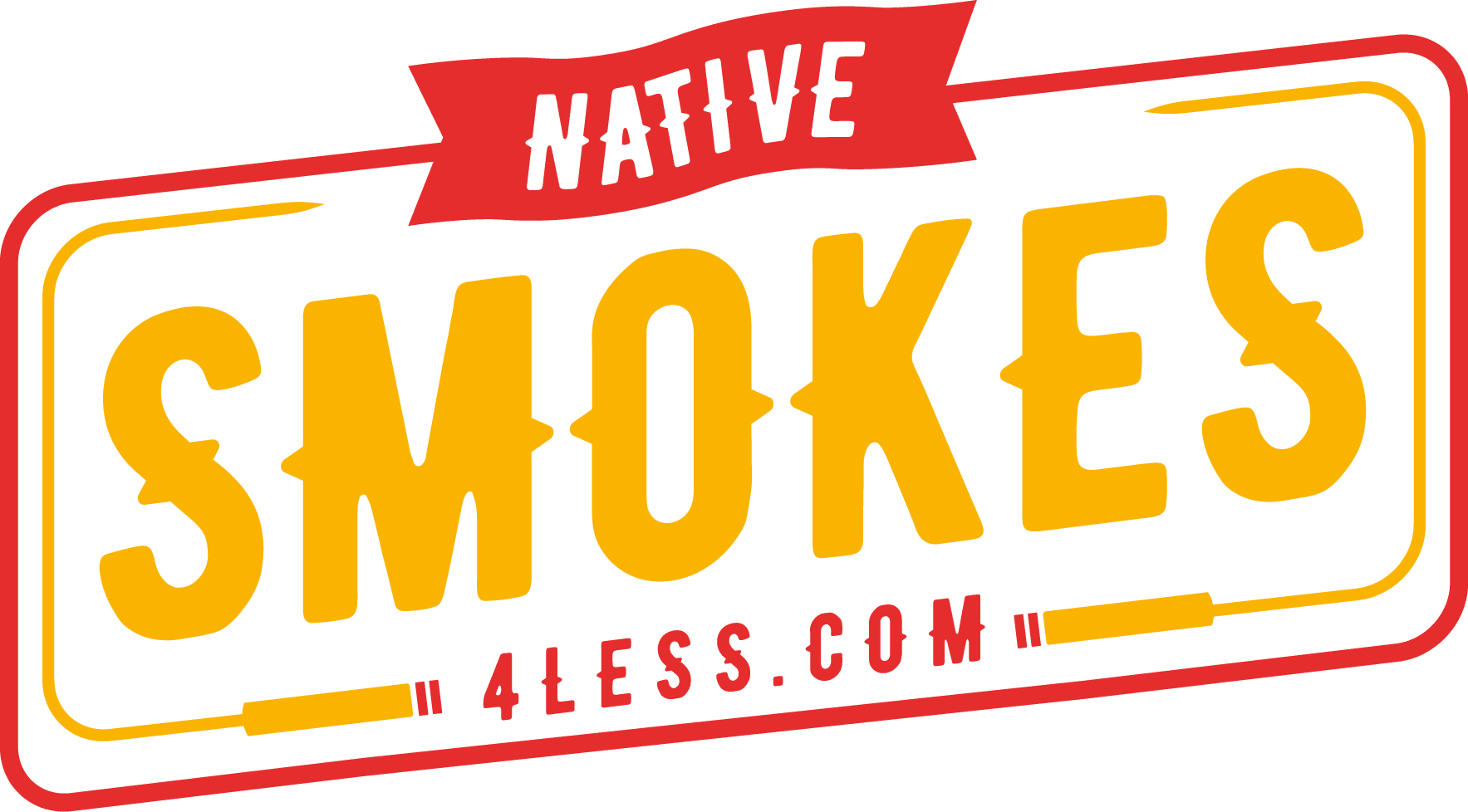 Native Smokes 4 Less Logo Transparent Background