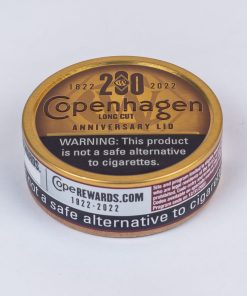 A Closed Tin of Copenhagen Long Cut