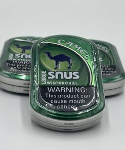 2 Tins of Camel Snus Winterchill Large Pouches