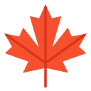 Red Canada Maple Leaf
