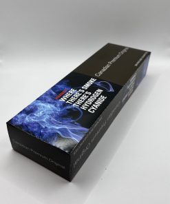 A Carton of Canadian Premium Original Cigarettes on its Side